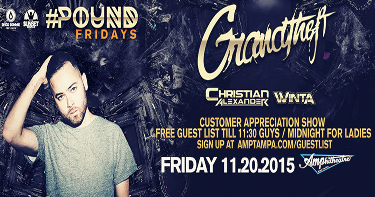 12th Planet Will Not Be Performing Friday at The AMP