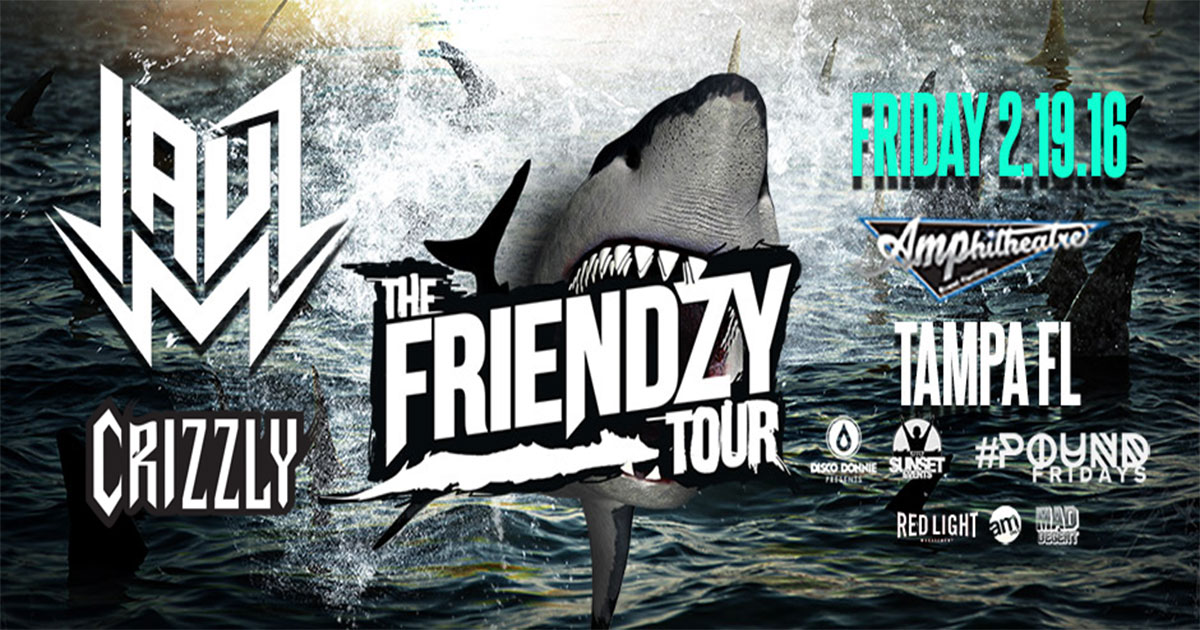 Crizzly Added as Support on The Friendzy Tour 2/19!