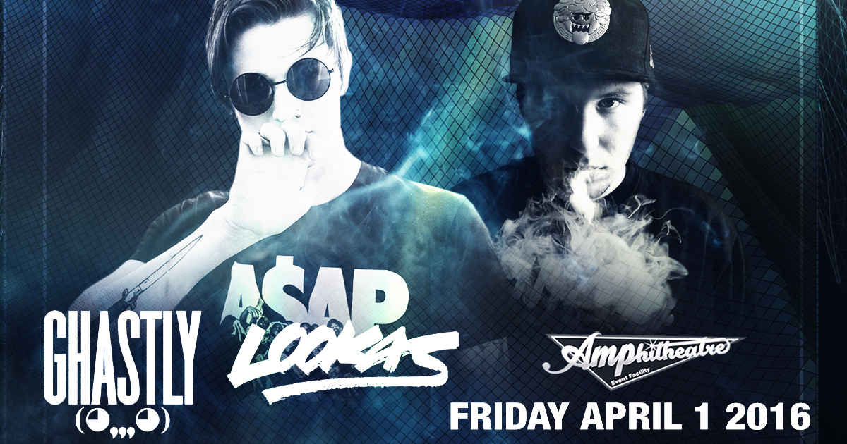 Ghastly & Lookas Invade #POUND Fridays for April Fools!