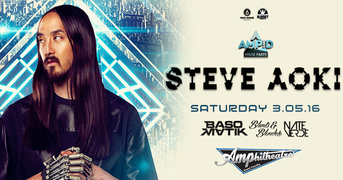 Steve Aoki Turns Tampa into ‘Heaven on Earth’ This March!