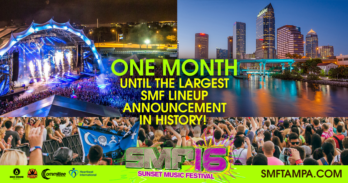 One Month Until The Largest SMF Lineup in History!