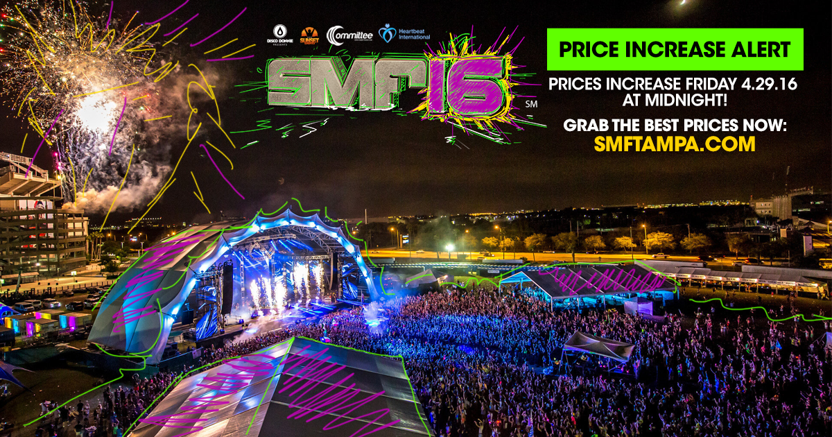 Save Big on Sunset Music Festival Tickets When You Buy Before Friday!