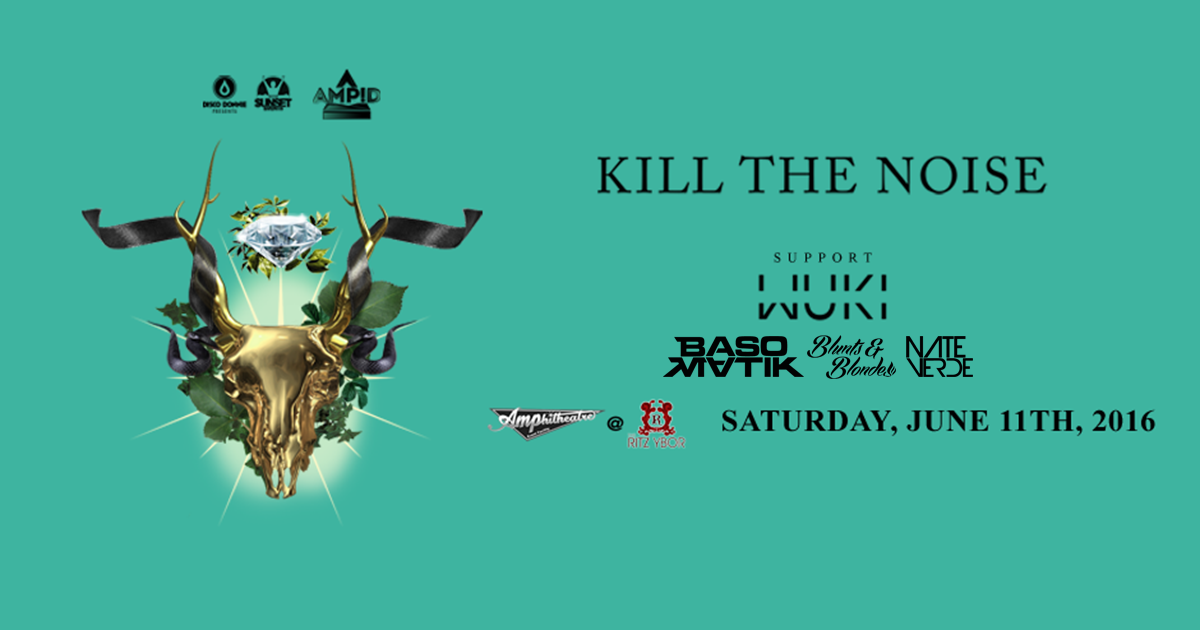 Kill The Noise Returns to Tampa in June with Support from Wuki!