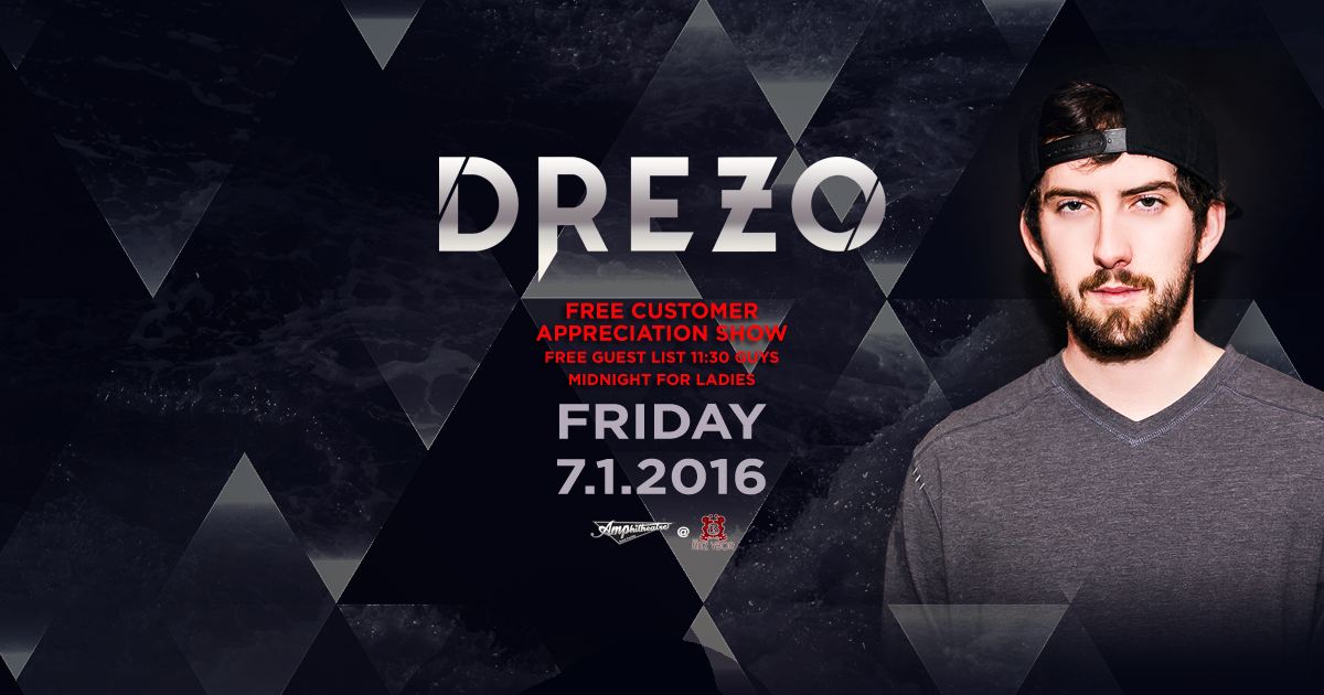 Drezo Comes to Town for First Friday in July!