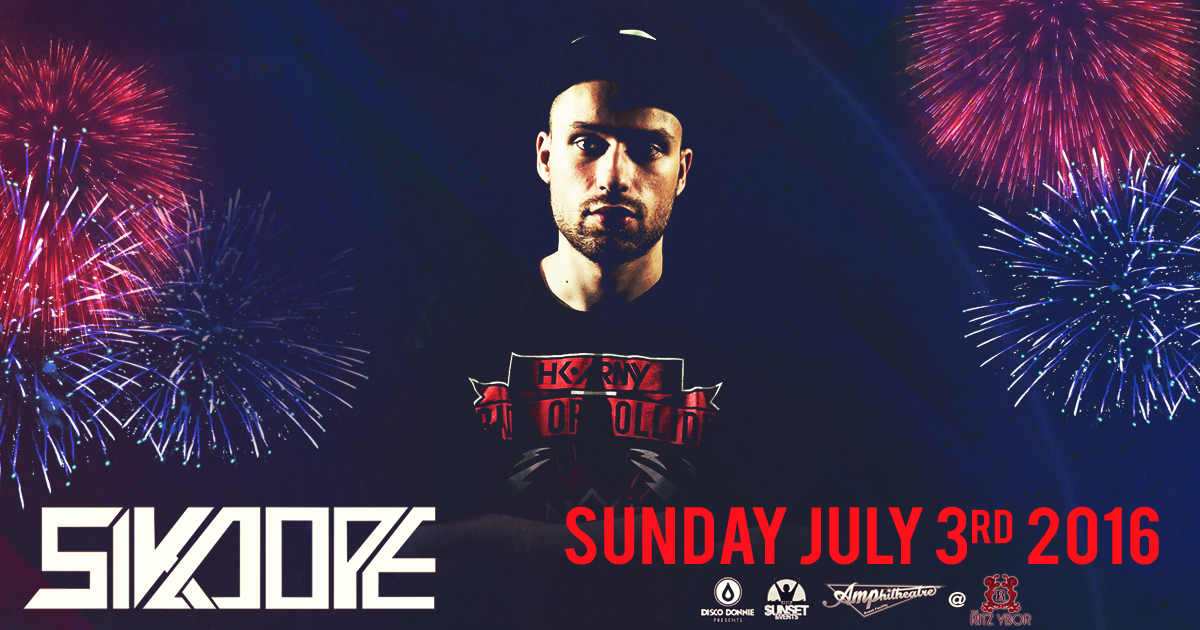 Sikdope Joins Us for Fourth of July Weekend at The Ritz in Ybor!