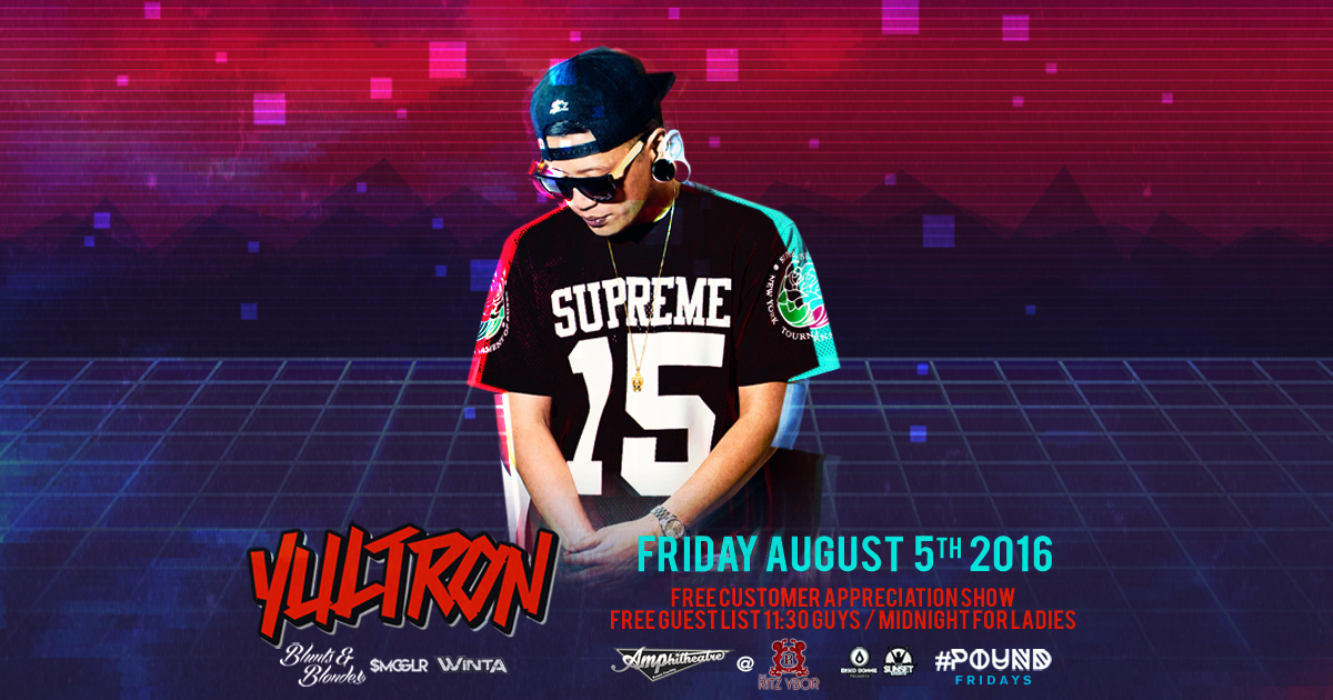 Yultron Invades Tampa This August for a Free Show!