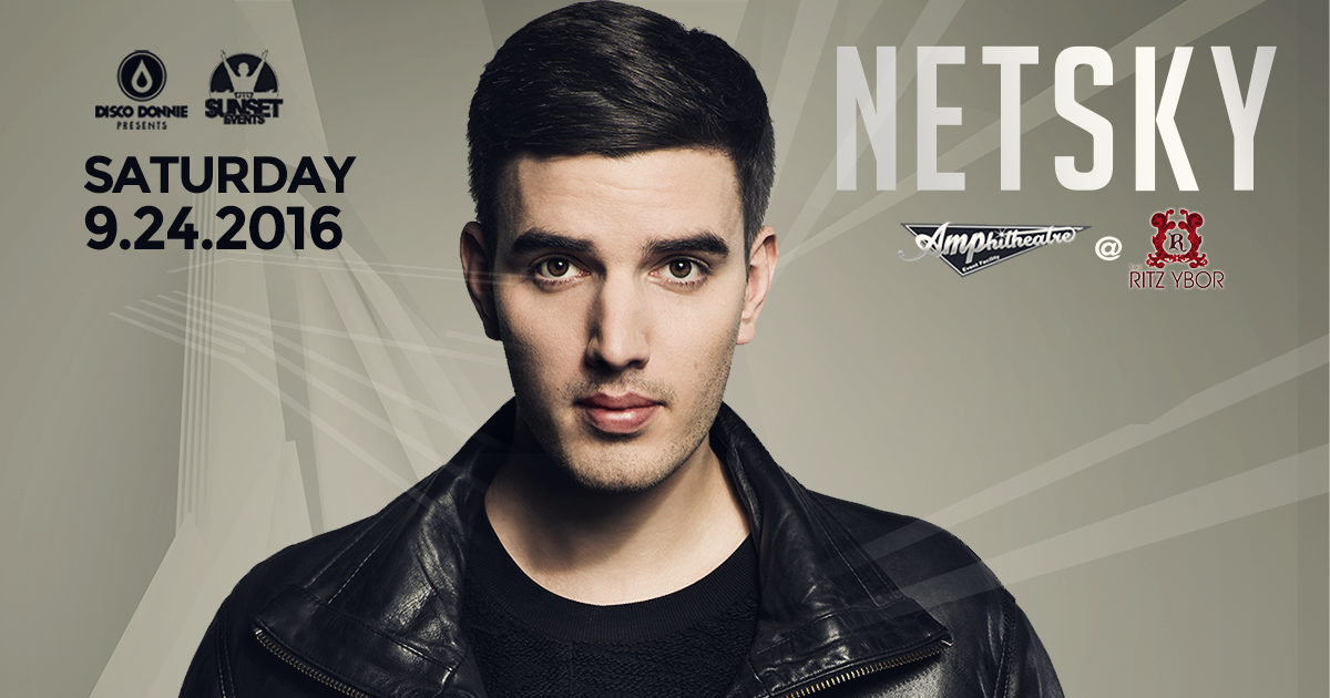 Netsky Makes His Tampa, FL Debut This September for AMP!D Saturdays!