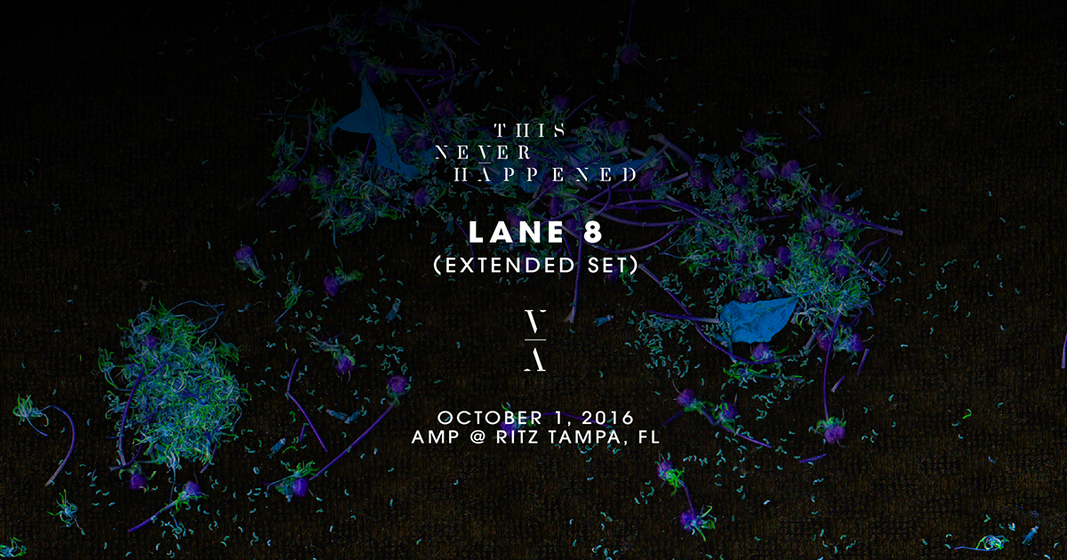 Lane 8 Brings ‘This Never Happened’ to Tampa in October