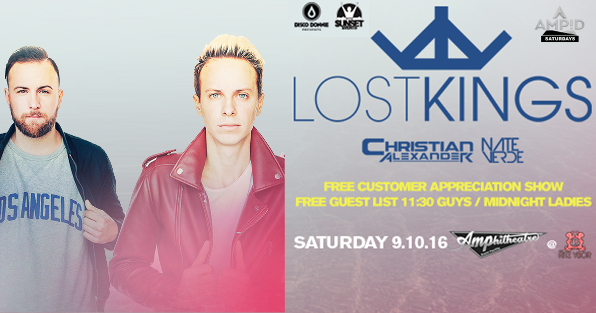We’re Bringing Lost Kings Back to Tampa Bay Next Month!