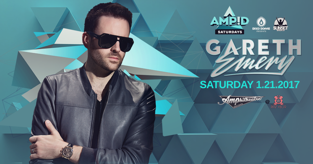 Gareth Emery Plans to Uplift Tampa Bay This Coming January!