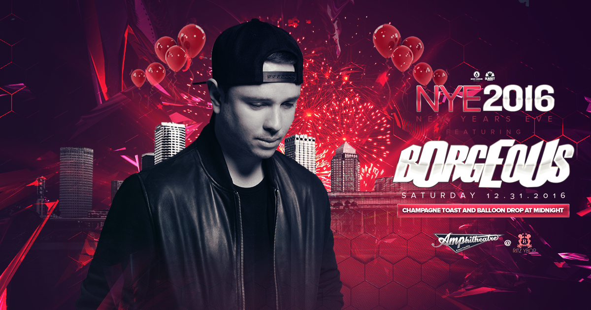 Borgeous Helps Us Ring In 2017 at The Ritz in Tampa!