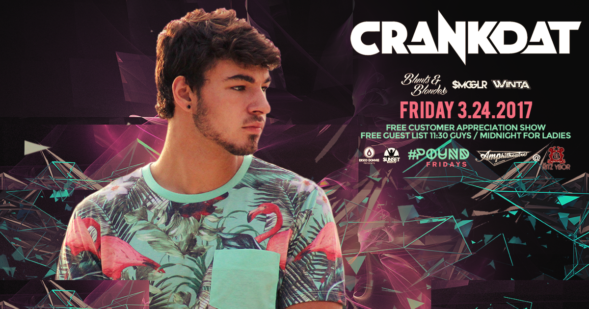 #POUND Fridays Gets Crank’d This March with CRANKDAT!