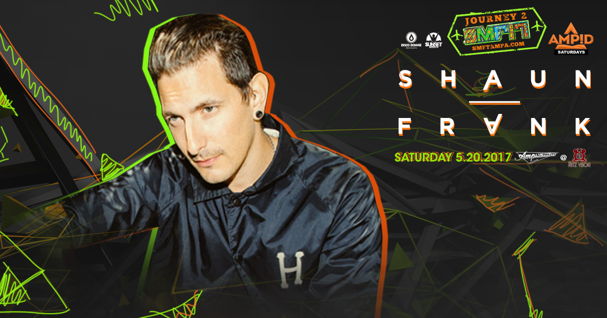 Shaun Frank Throws Down The Grooves on Our Journey 2 SMF This Spring!