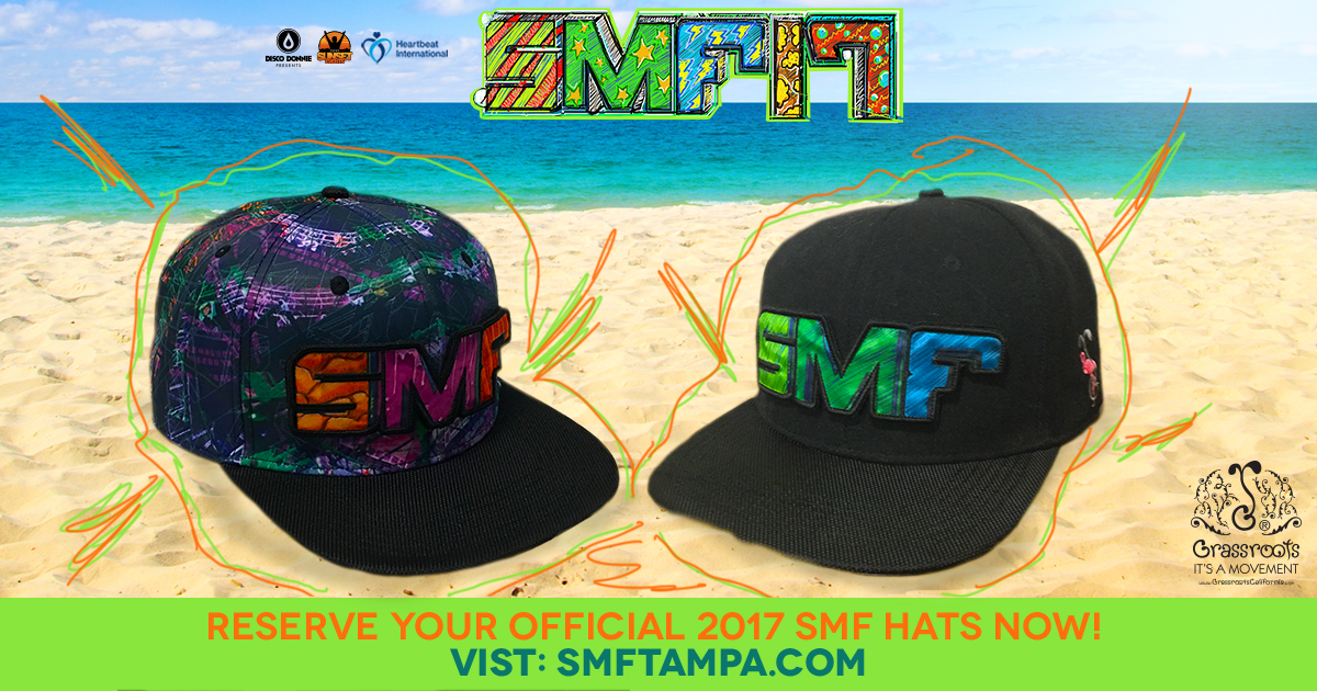 SWAG OUT AT SUNSET WITH NEW 2017 SMF SNAPBACKS!