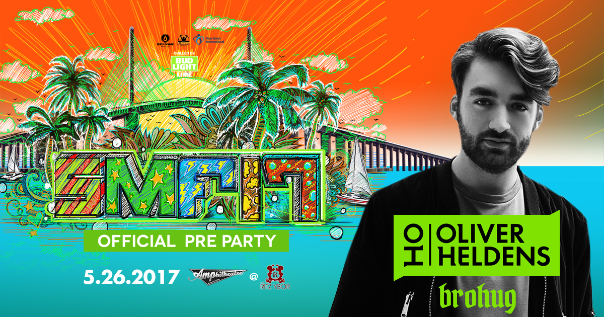 Oliver Heldens and Brohug to Top The Official SMF Pre-Party!