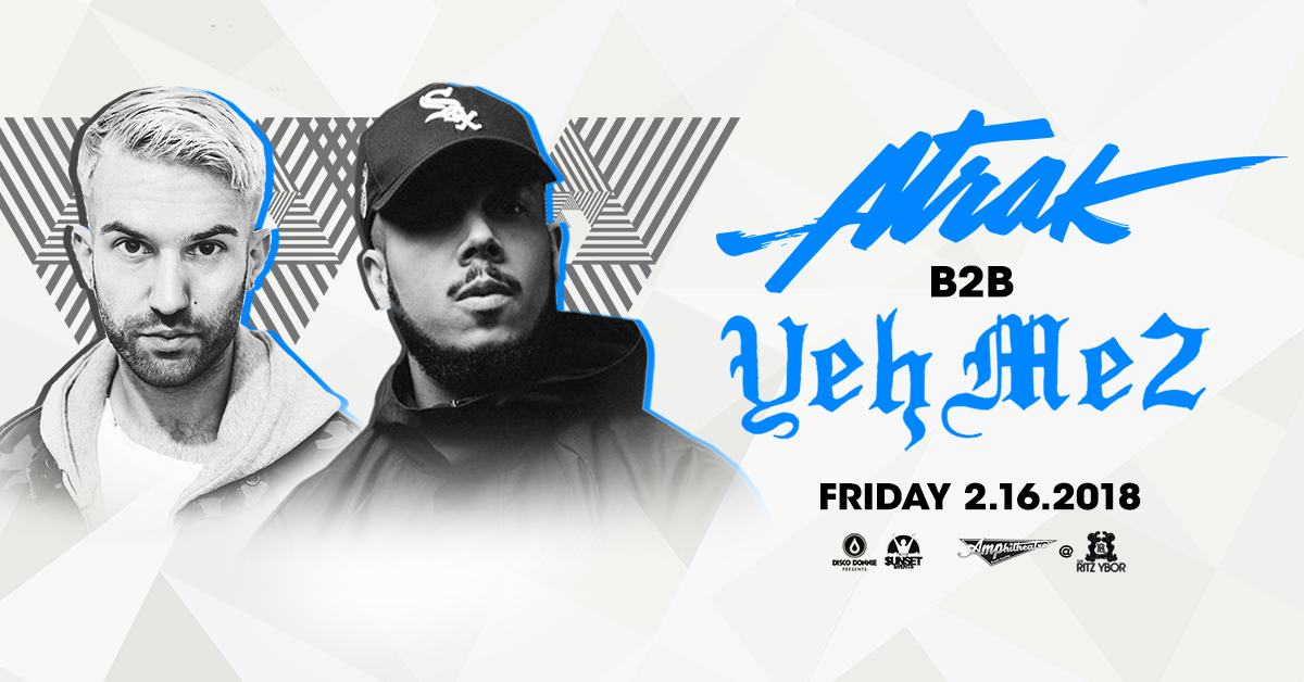 A-Trak & YehMe2 Invade #POUND Fridays in February!