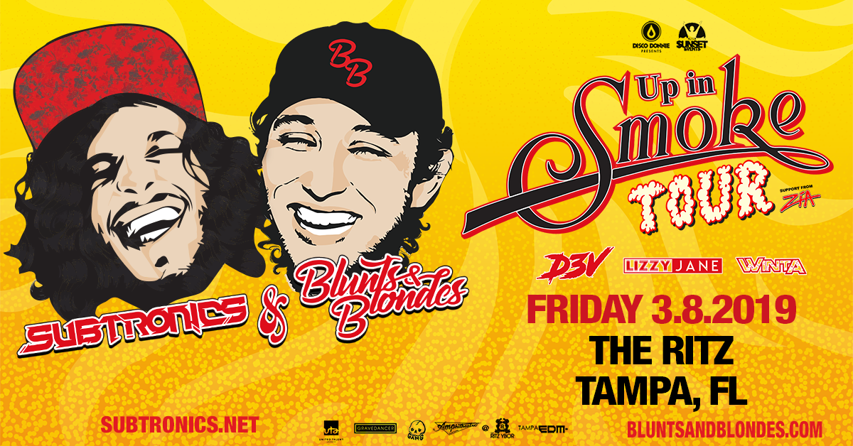 The 'Up In Smoke Tour' Takes Over Tampa Bay in March! Sunset Events