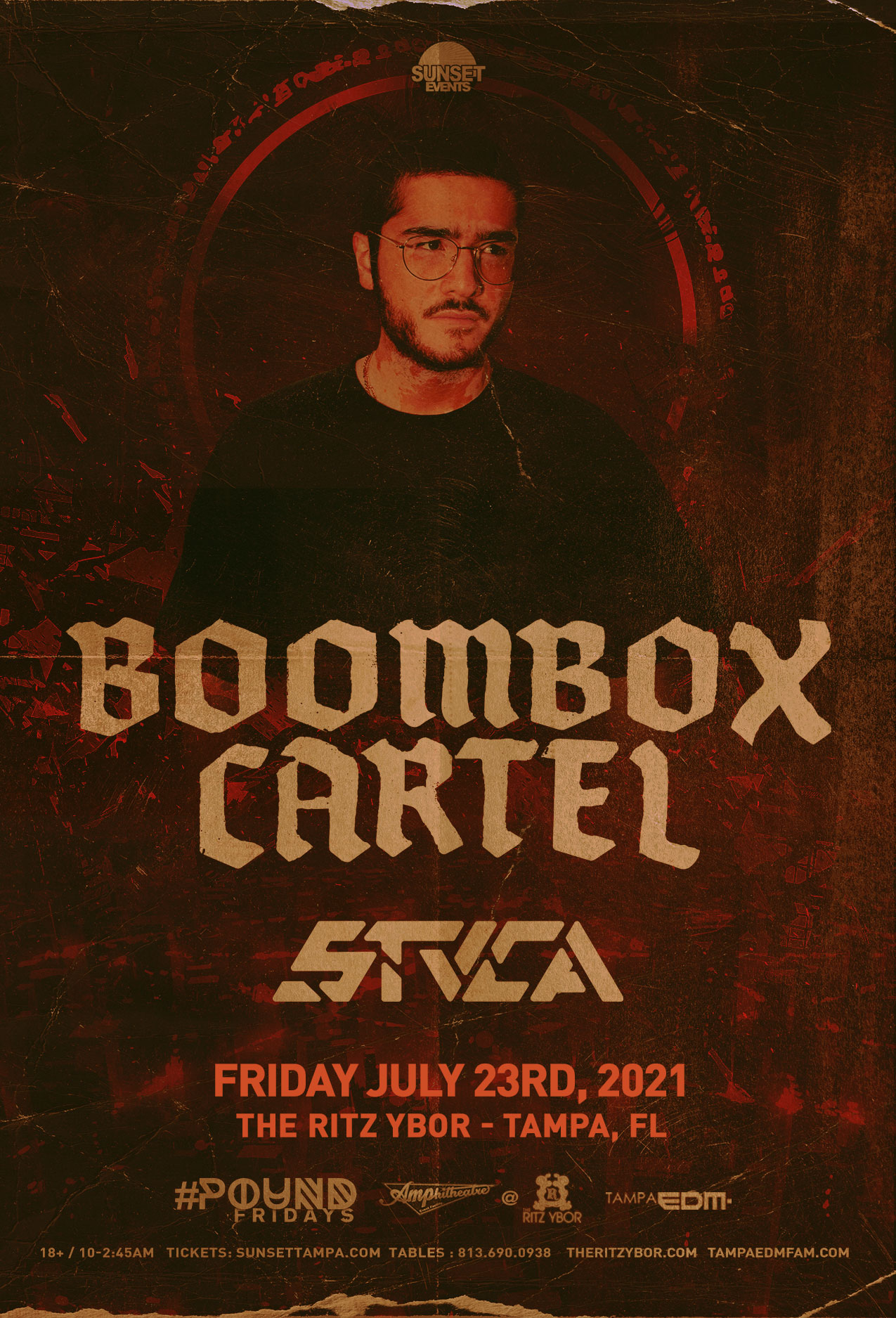 Boombox Cartel For Pound Fridays At The Ritz Ybor 7 23 21 Sunset Events Sunset Events Boombox Cartel For Pound Fridays At The Ritz Ybor 7 23 21 Sunset Events Sunset Events