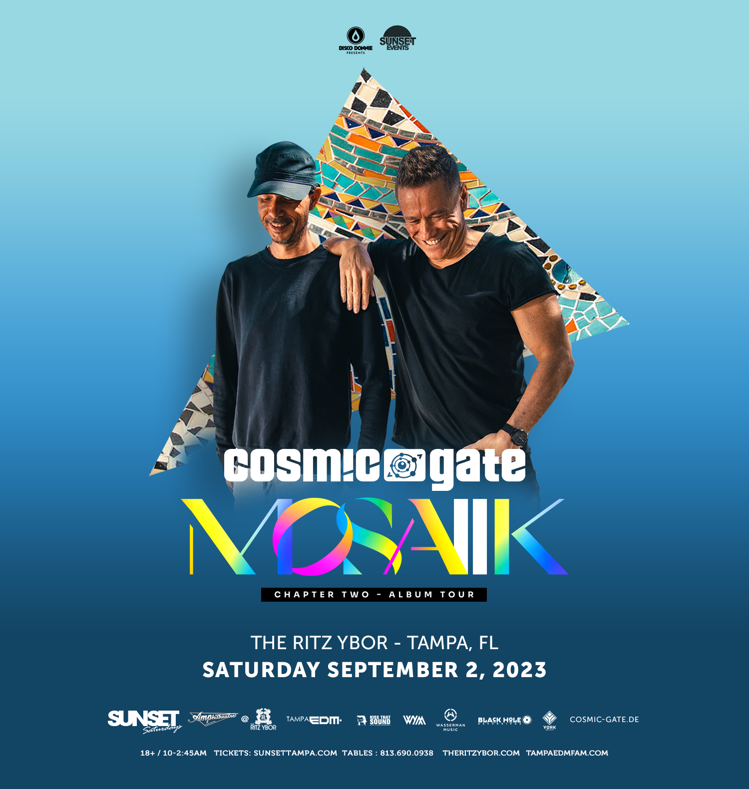 cosmic gate tour