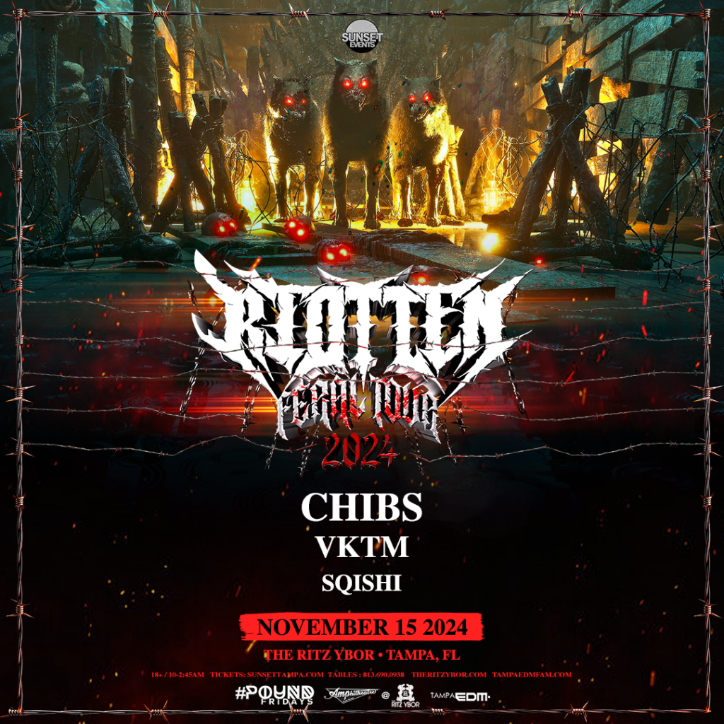 Riot Ten - Feral Tour 2024 for #POUND Fridays at The RITZ Ybor - 11/15 ...