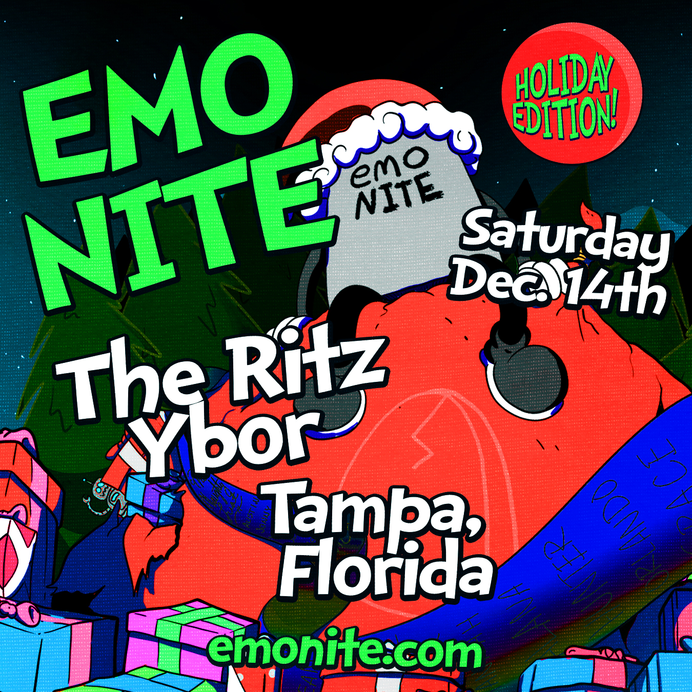 EMO NITE at The RITZ Ybor - 12/14/2024 - Sunset Events