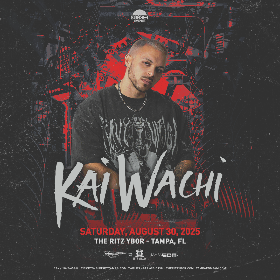 KAI WACHI at The RITZ Ybor - 8/30/2025 - Sunset Events