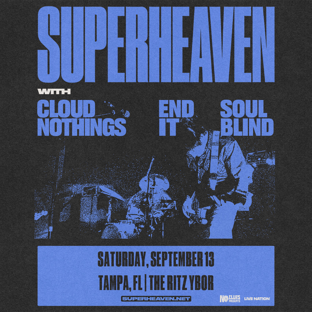 Superheaven at The RITZ Ybor - 9/13/2025 - Sunset Events
