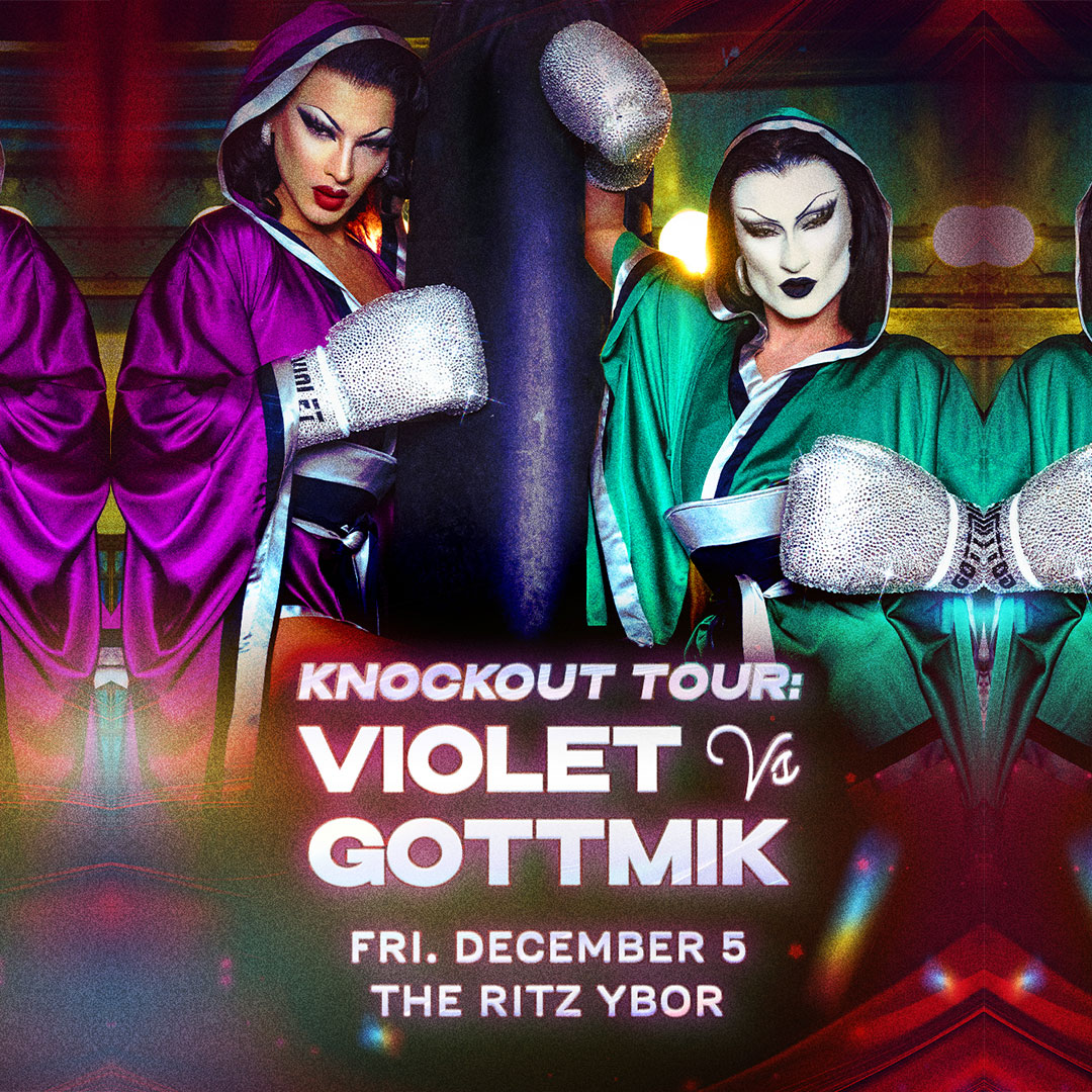 Gottmik & Violet Chachki at The RITZ Ybor - 12/5/2025 - Sunset Events