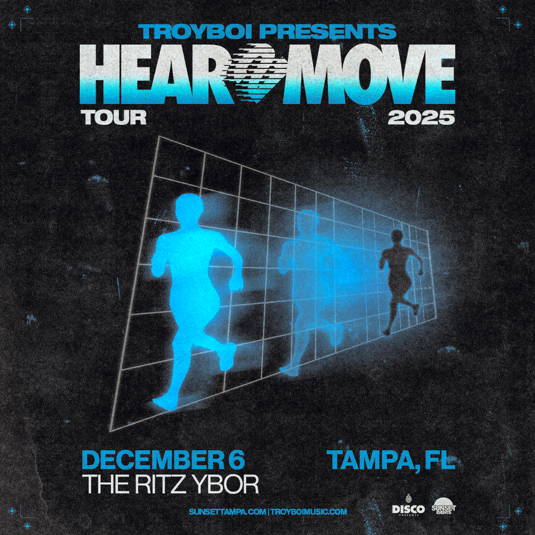 TROYBOI Presents HEAR2MOVE at The RITZ Ybor - 12/6/2025 - Sunset