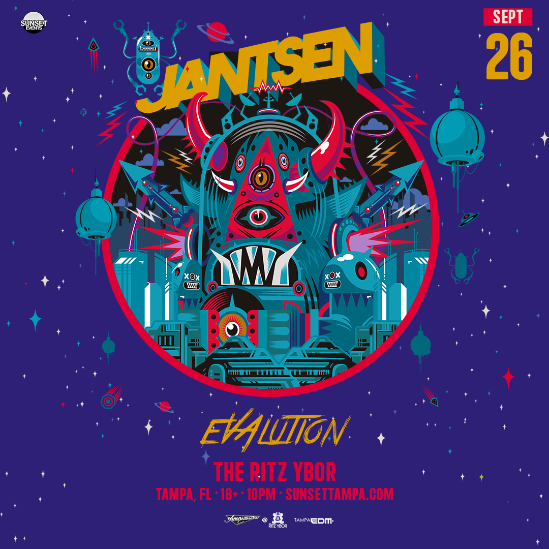 JANTSEN for #POUND Fridays at The RITZ Ybor - 9/26/2025 - Sunset