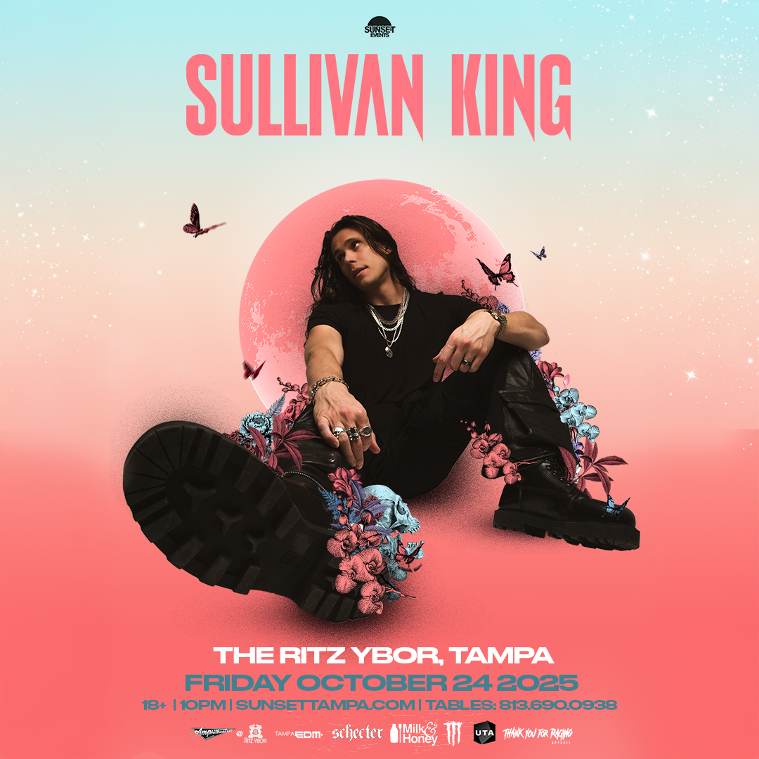 Sullivan King at The RITZ Ybor - 10/24/2025 - Sunset Events