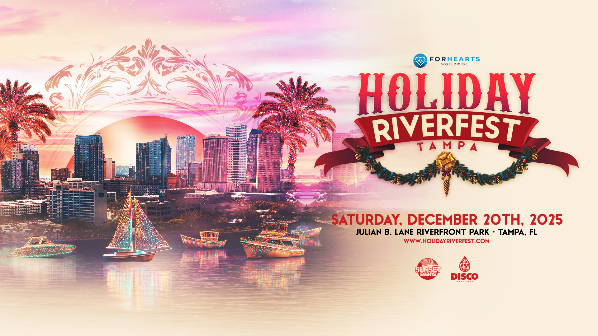 Get Festive On The River For Holiday RiverFest 2025 in Tampa, FL!