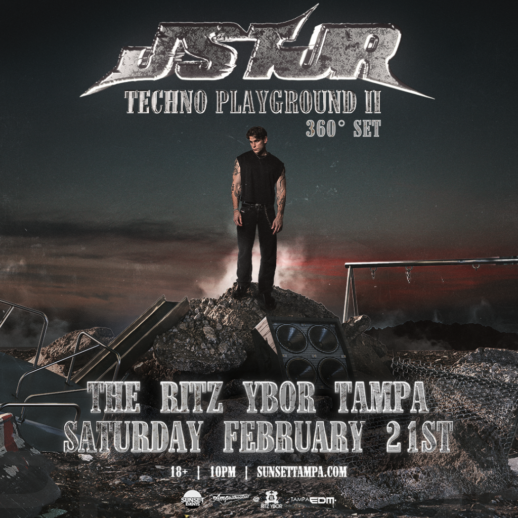 JSTJR: Techno Playground II at The RITZ Ybor - 2/21/2026 - Sunset