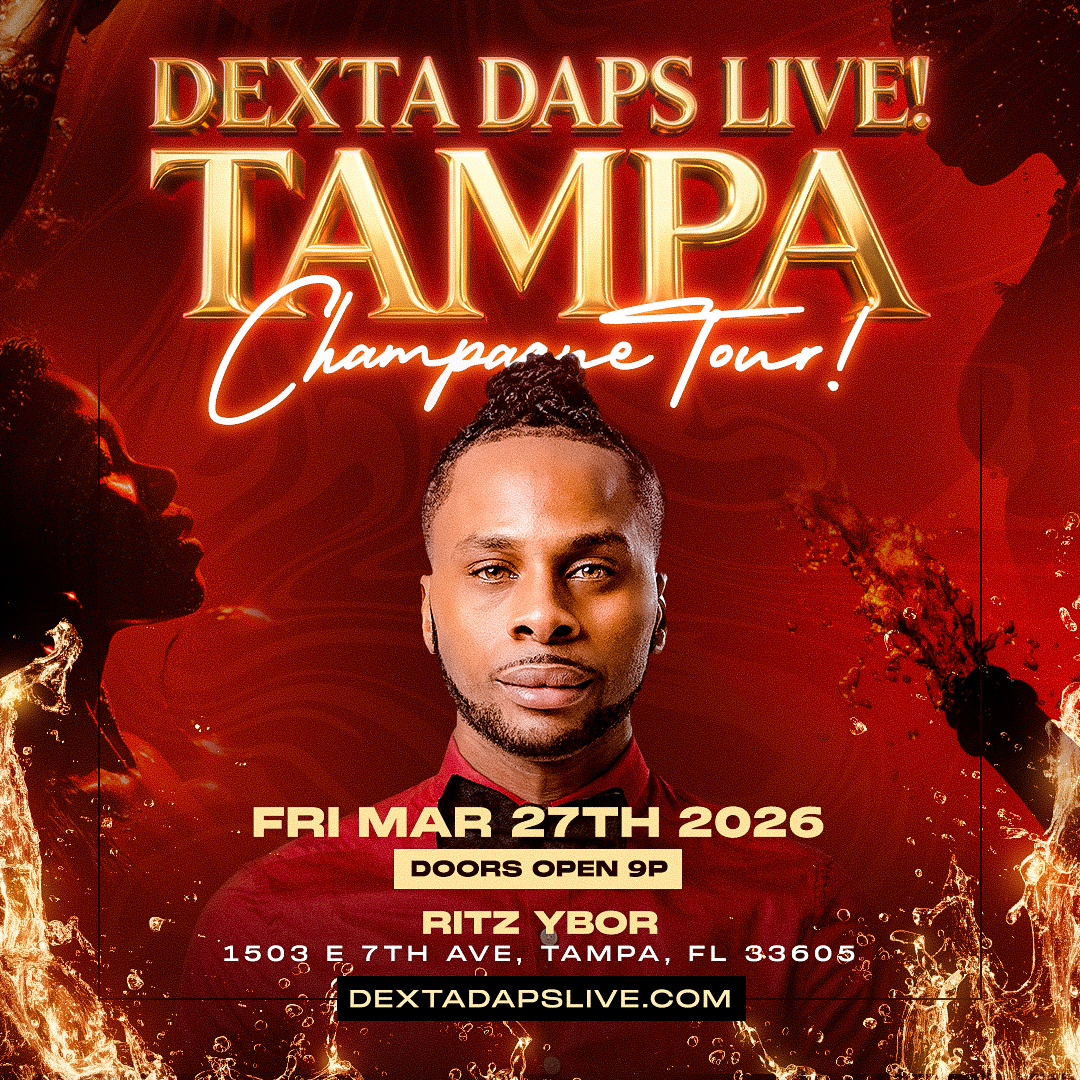 Dexta Daps: Champagne Tour at The RITZ Ybor - 3/27/2026 - Sunset