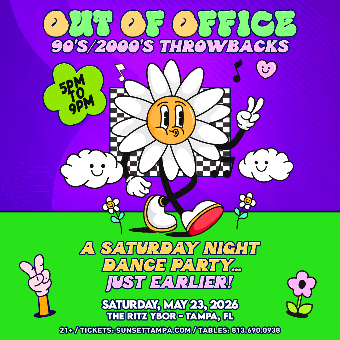 Out Of Office - Throwback Dance Party at The RITZ Ybor - 5/23/2026