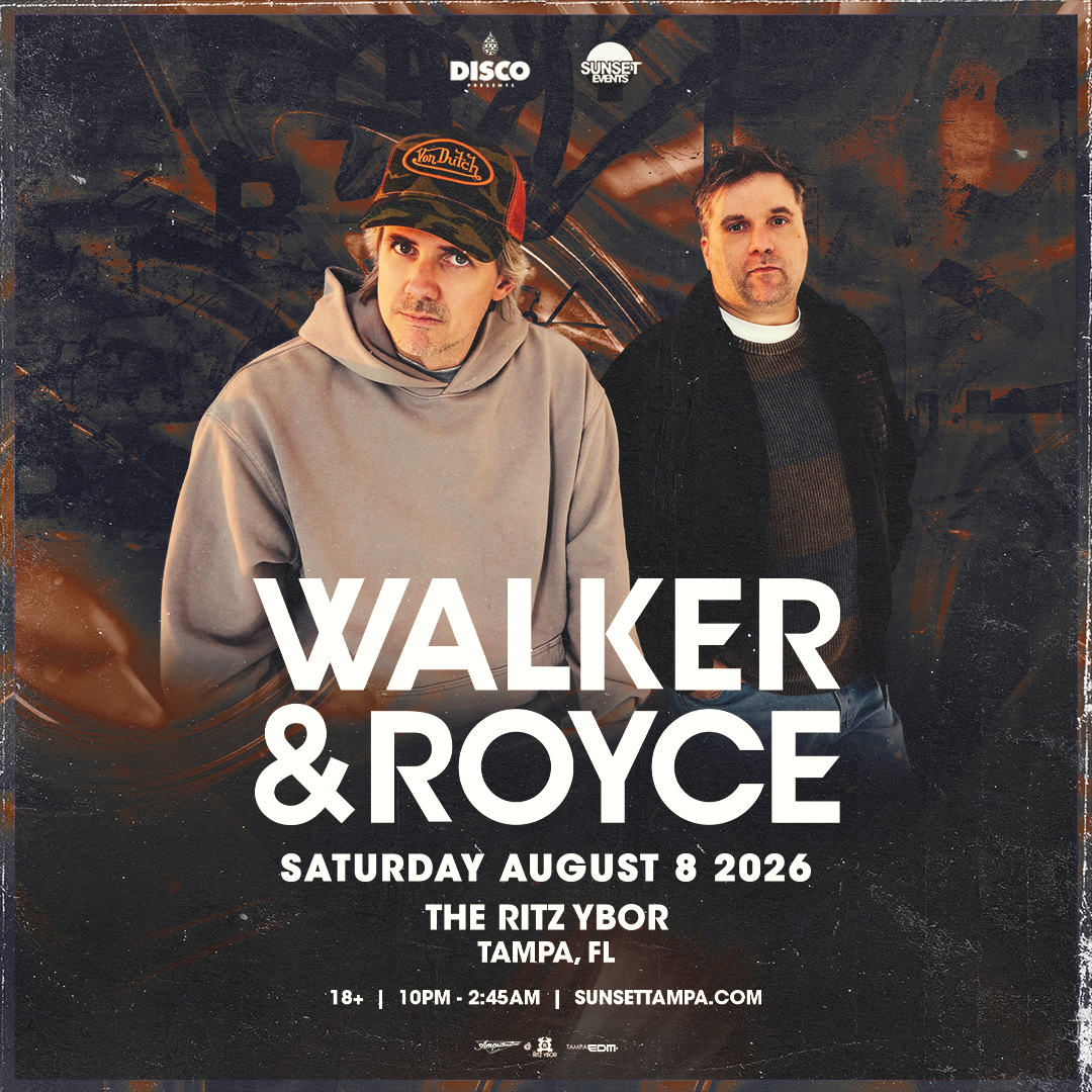 Walker & Royce at The RITZ Ybor - 8/8/2026 - Sunset Events