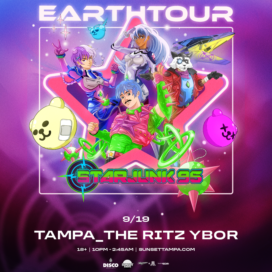 STARJUNK 95: EARTHTOUR at The RITZ Ybor - 9/19/2026 - Sunset Events
