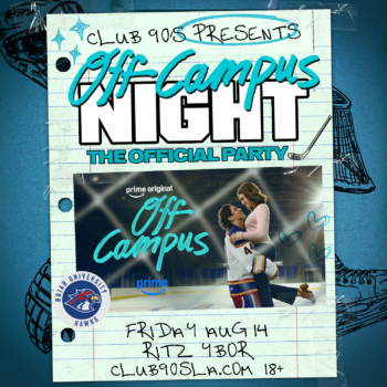 Off Campus Night at The RITZ Ybor - 8/14/2026 - Sunset Events