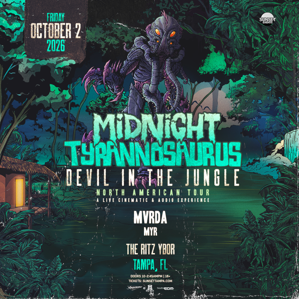 Midnight Tyrannosaurus at The RITZ Ybor - 10/2/2026 - Sunset Events