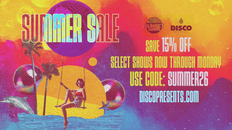 Use Code SUMMER26 to Save 15% on Select Shows at The RITZ Ybor!